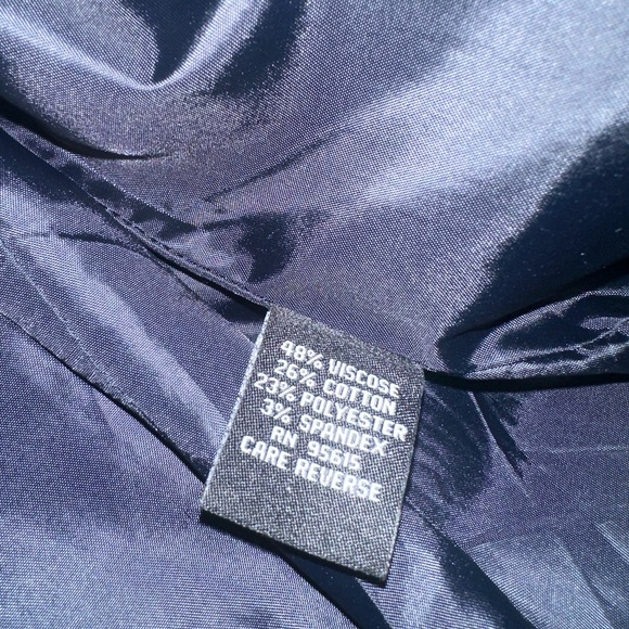 Women’s Rafaella petite blazer, denim like material - Picture 5 of 6